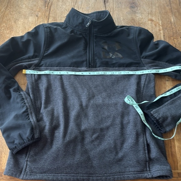 Under Armour quarter zip pullover jacket boys xlarge - Picture 3 of 6